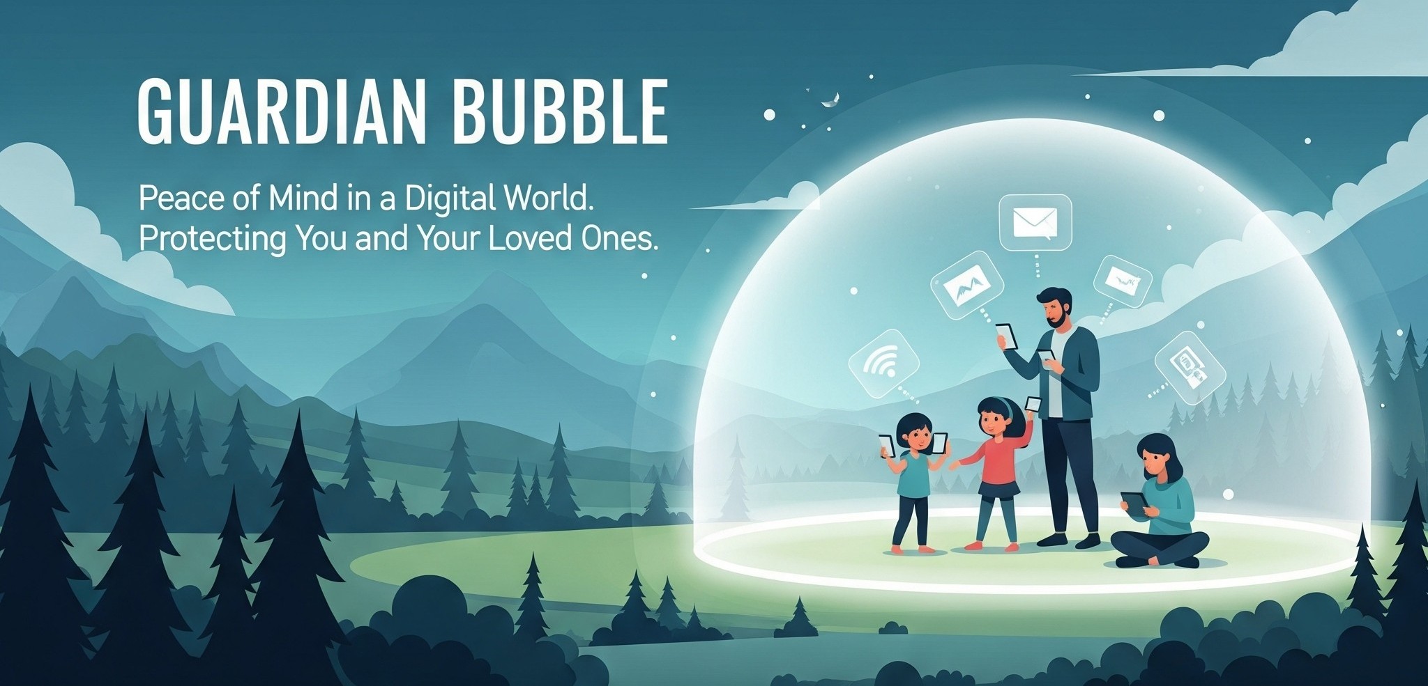 Guardian Bubble Background